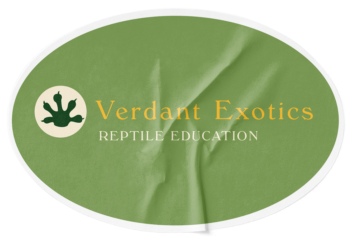 Verdant Exotics Logo Sticker